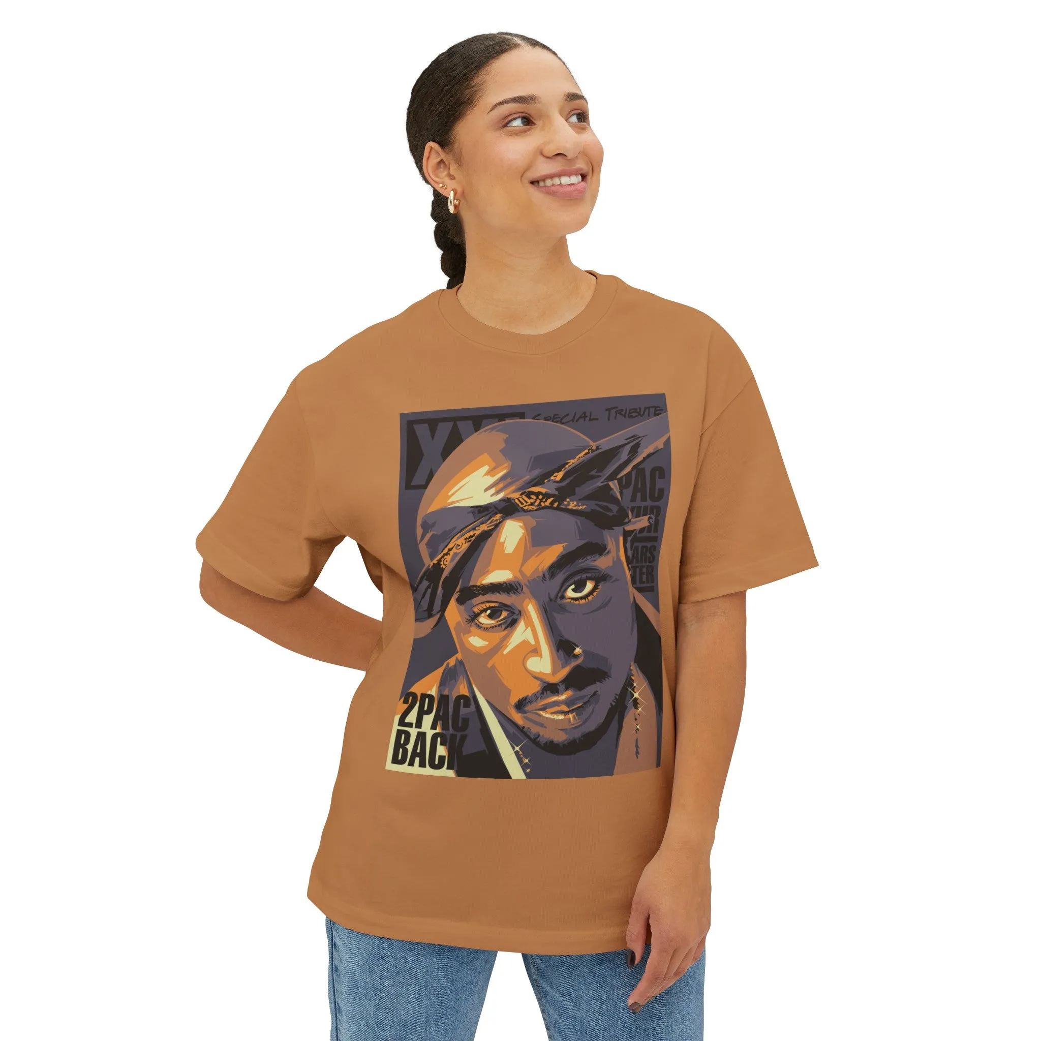 2Pac Back Oversized Tee