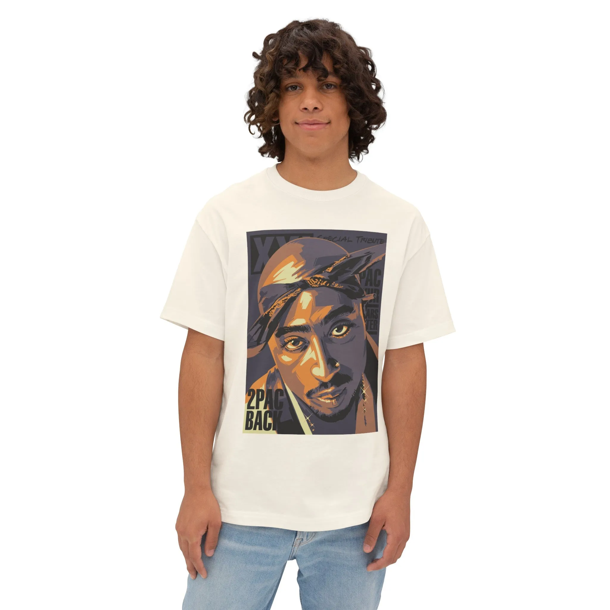 2Pac Back Oversized Tee