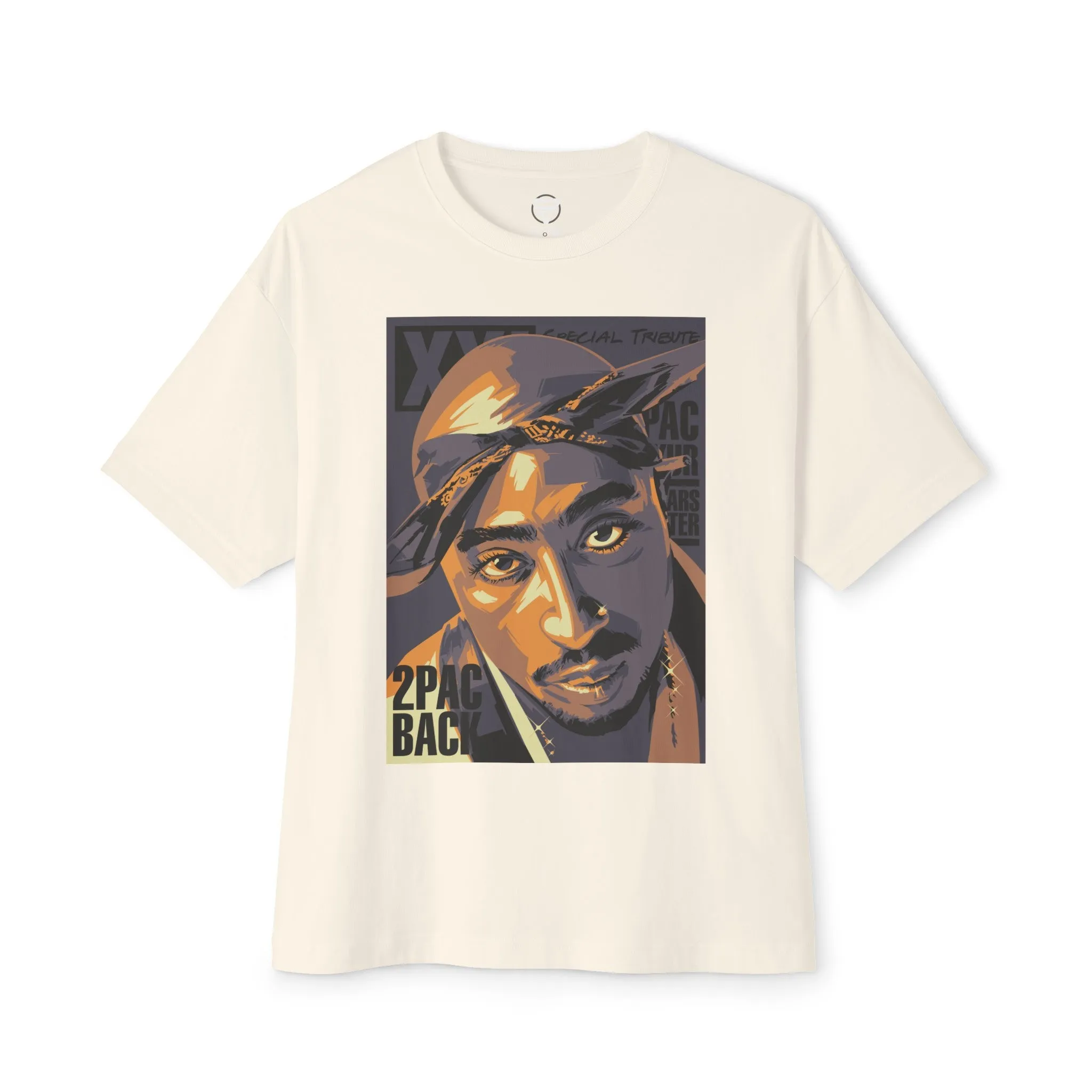 2Pac Back Oversized Tee