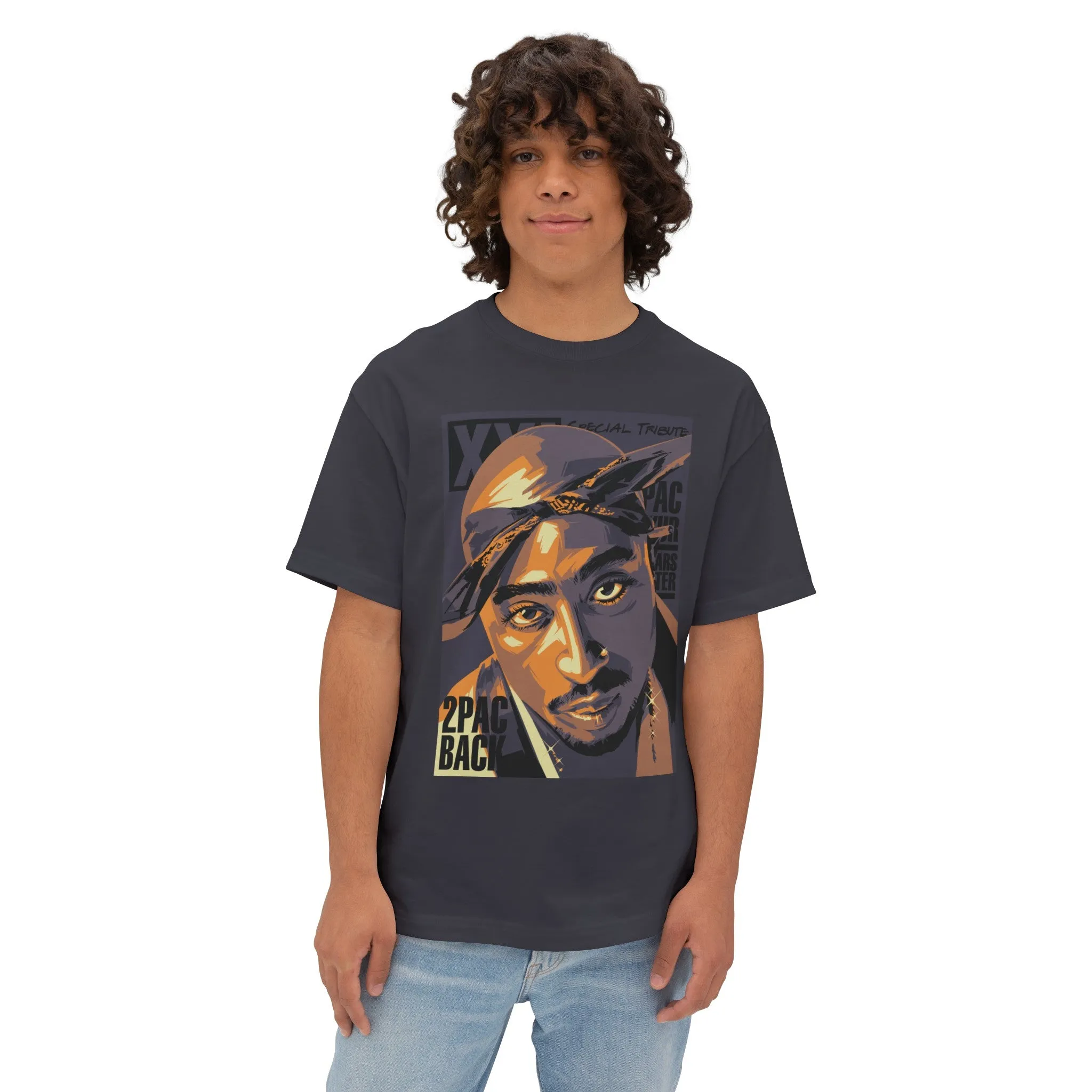 2Pac Back Oversized Tee