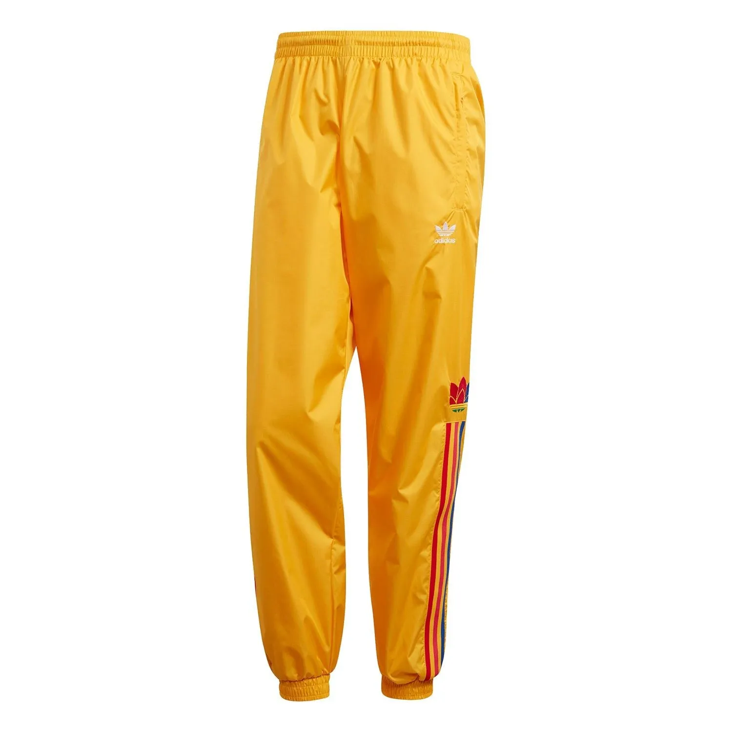 adidas Originals 3D Trefoil 3-Stripes Track Pants - Yellow