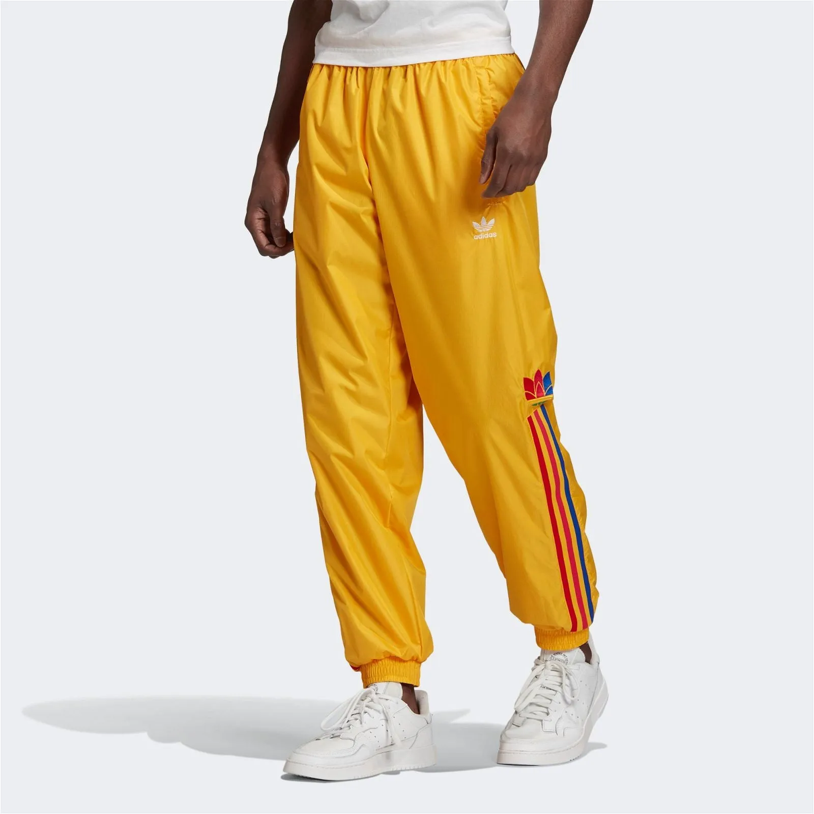 adidas Originals 3D Trefoil 3-Stripes Track Pants - Yellow