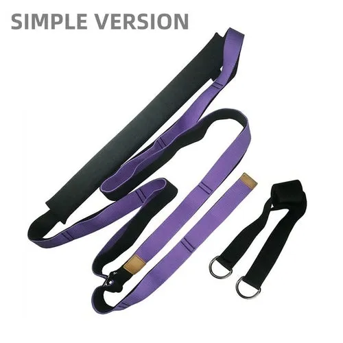 Adjustable Flexibility Stretching Leg Yoga Stretch Belt Hammock Swing
