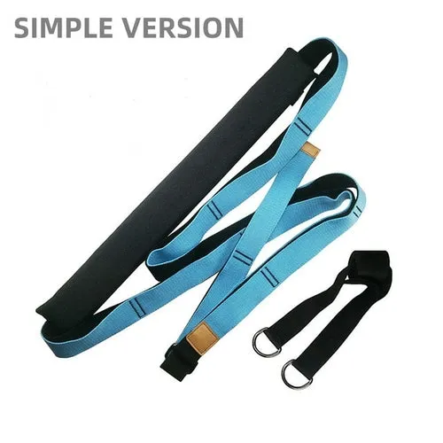 Adjustable Flexibility Stretching Leg Yoga Stretch Belt Hammock Swing