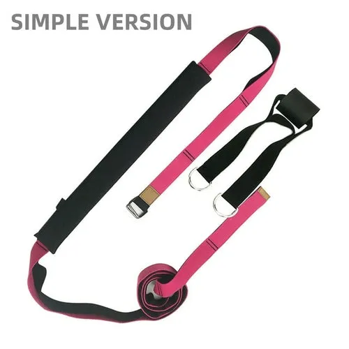 Adjustable Flexibility Stretching Leg Yoga Stretch Belt Hammock Swing