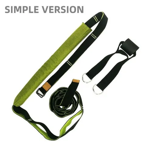 Adjustable Flexibility Stretching Leg Yoga Stretch Belt Hammock Swing