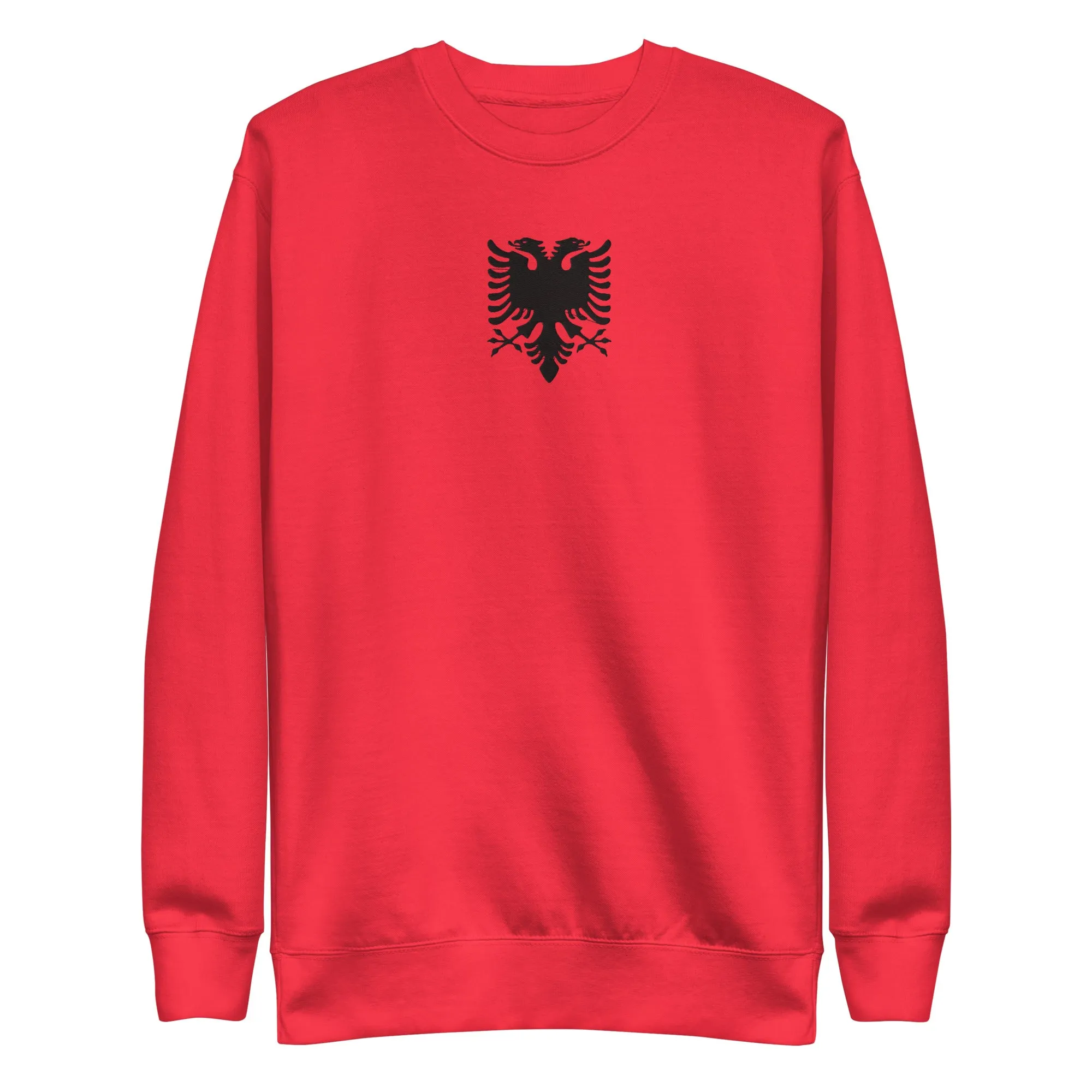 Albanian Eagle Embroidered Sweatshirt