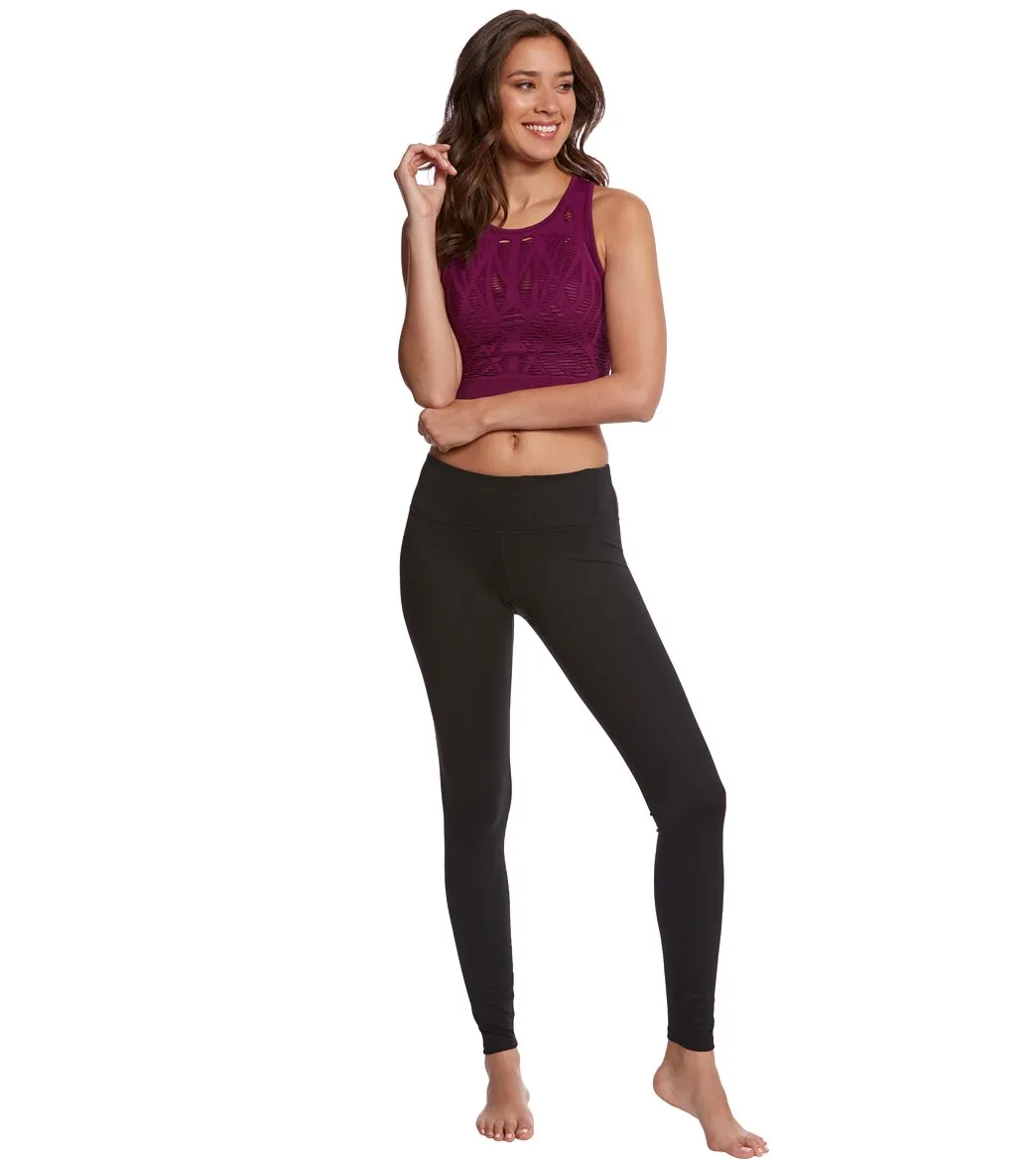 Alo Yoga Vixen Fitted Yoga Crop Top