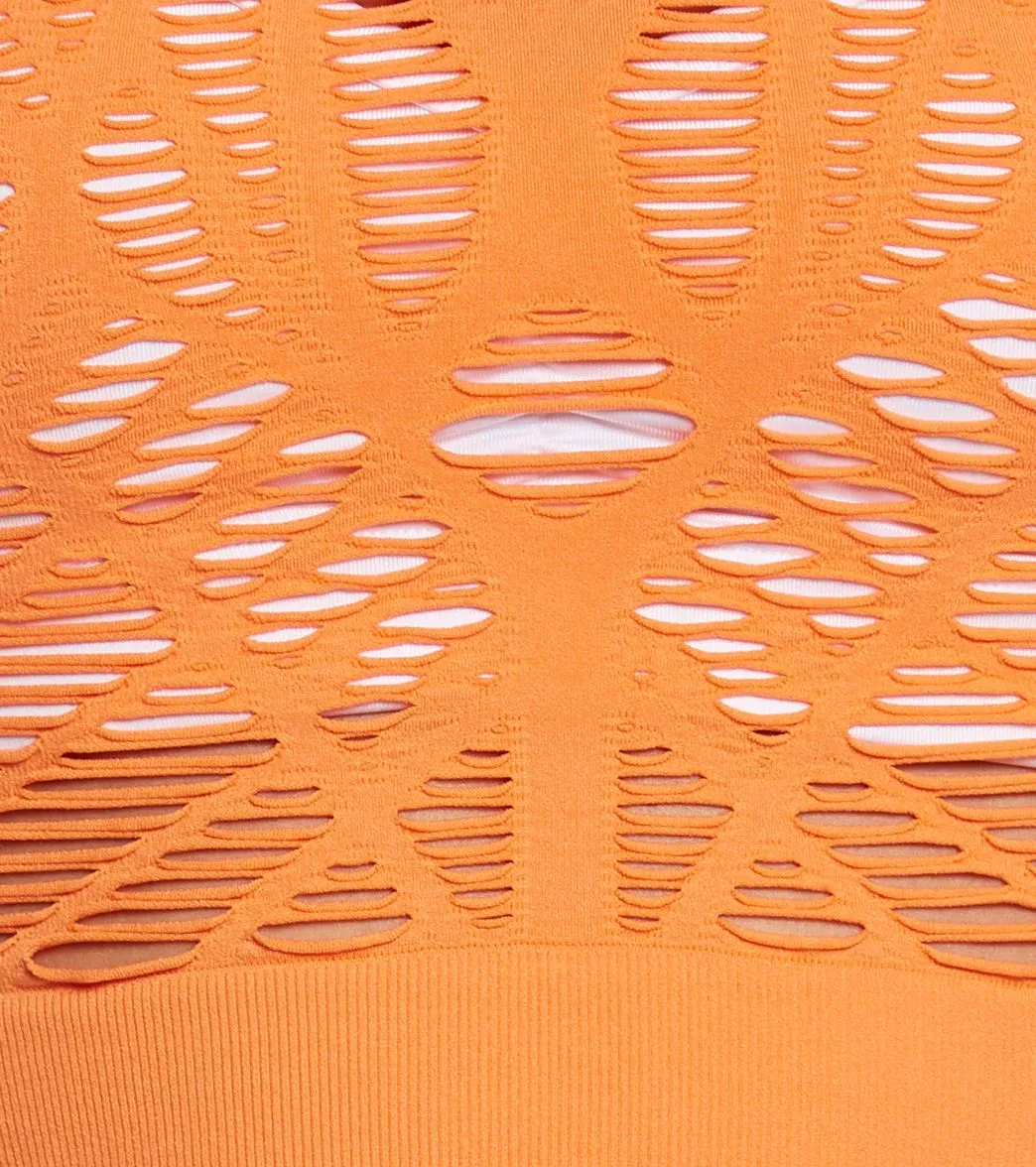 Alo Yoga Vixen Fitted Yoga Crop Top
