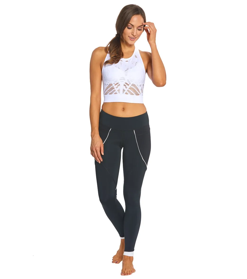Alo Yoga Vixen Fitted Yoga Crop Top
