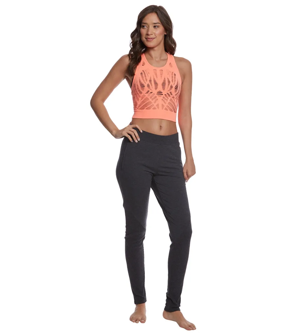 Alo Yoga Vixen Fitted Yoga Crop Top
