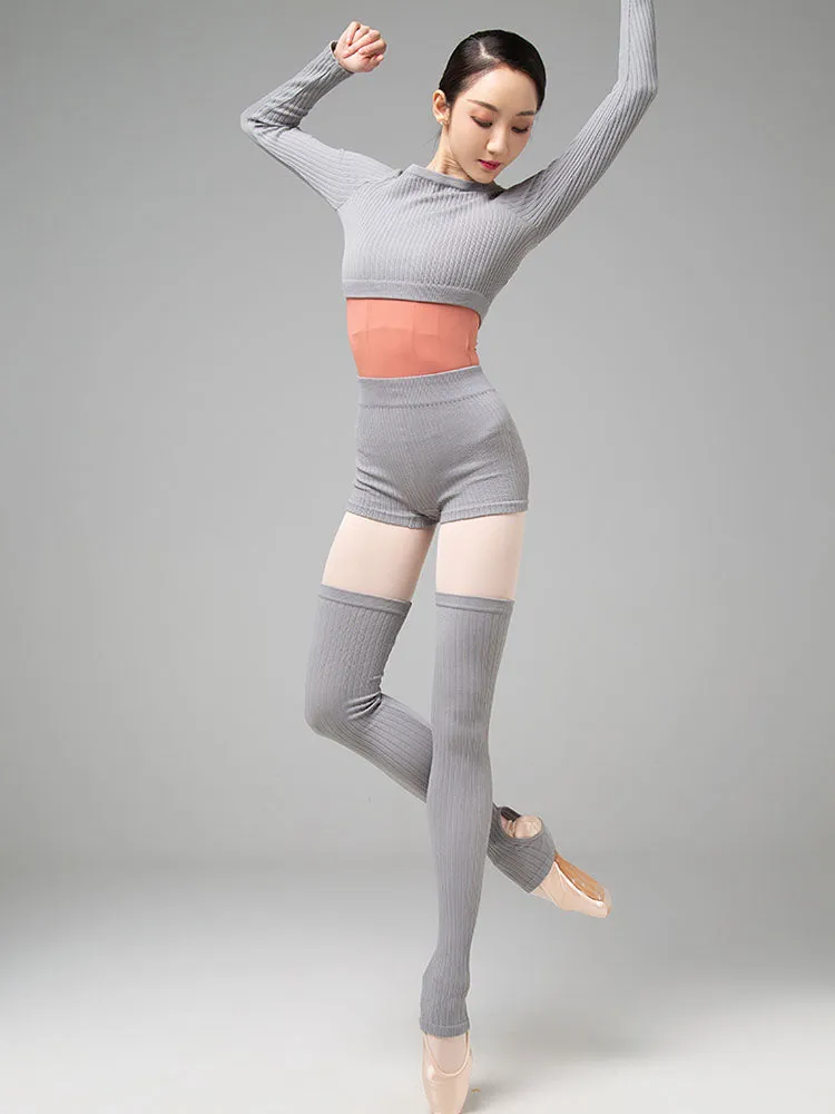 Ballet Leggings Warm Socks Dance Leggings Knee Stockings