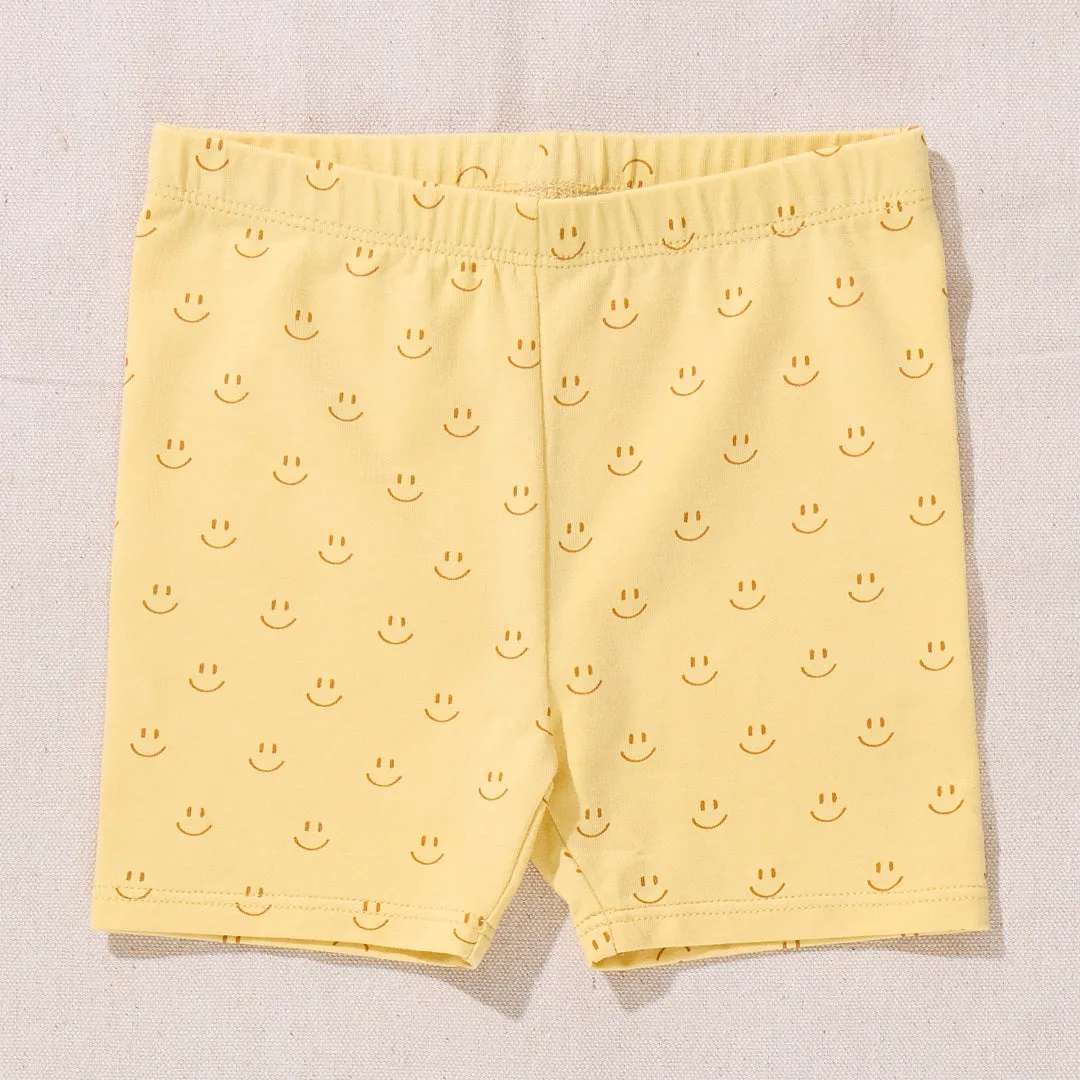 Banana Bike Short - Smiley