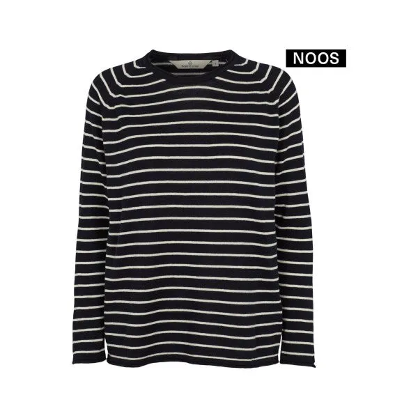 Basic Apparel Soya Sweater Stripe Whisper Navy/Whisper White BA9828