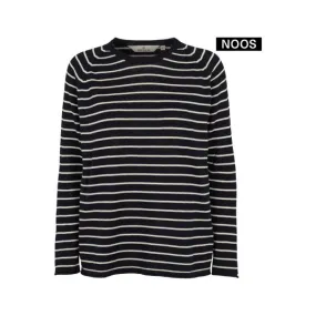 Basic Apparel Soya Sweater Stripe Whisper Navy/Whisper White BA9828