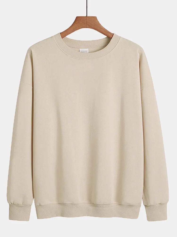 Basic multicolor cotton sweatshirts