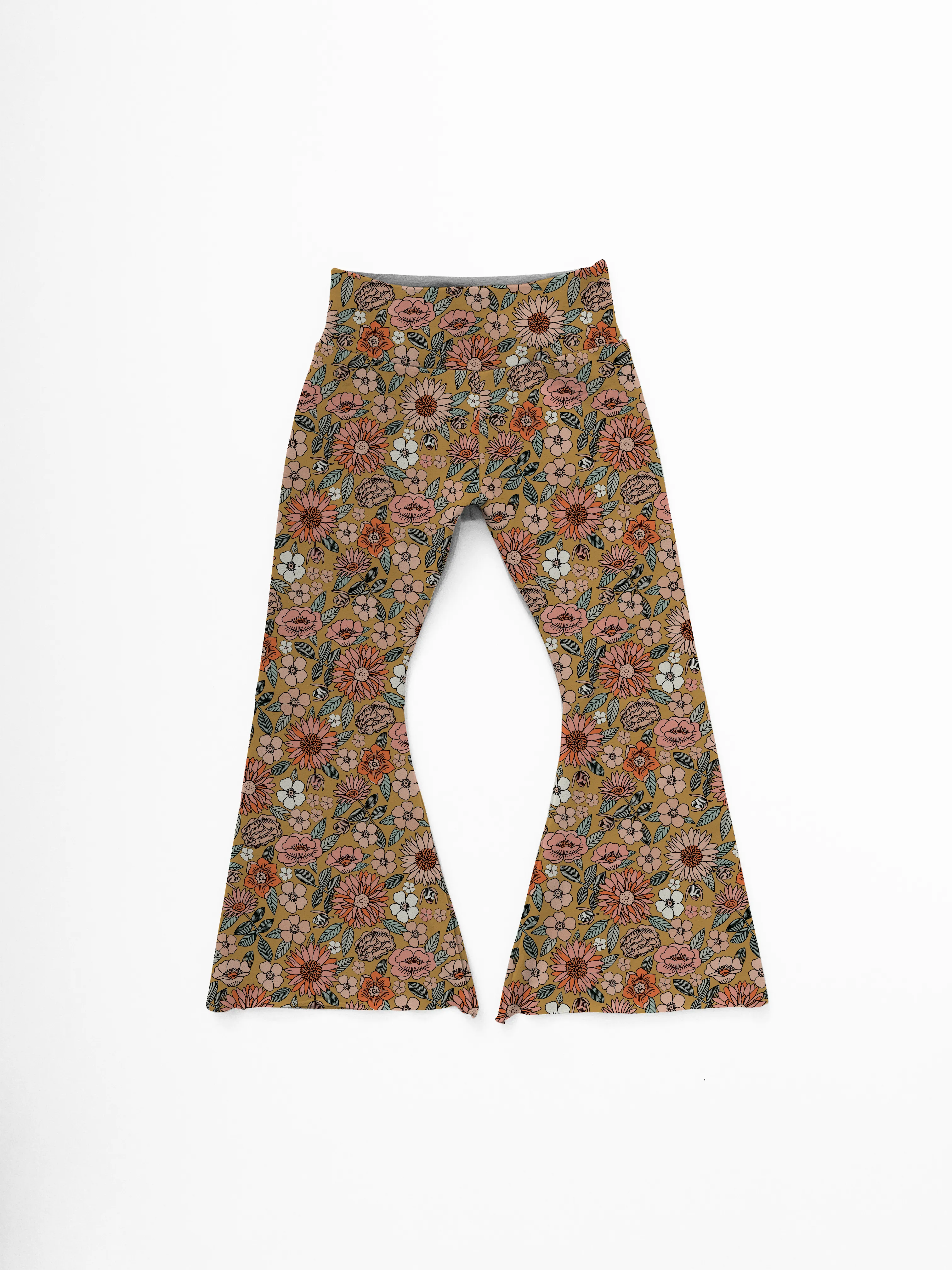 Bell Bottoms: Good Vibes Floral
