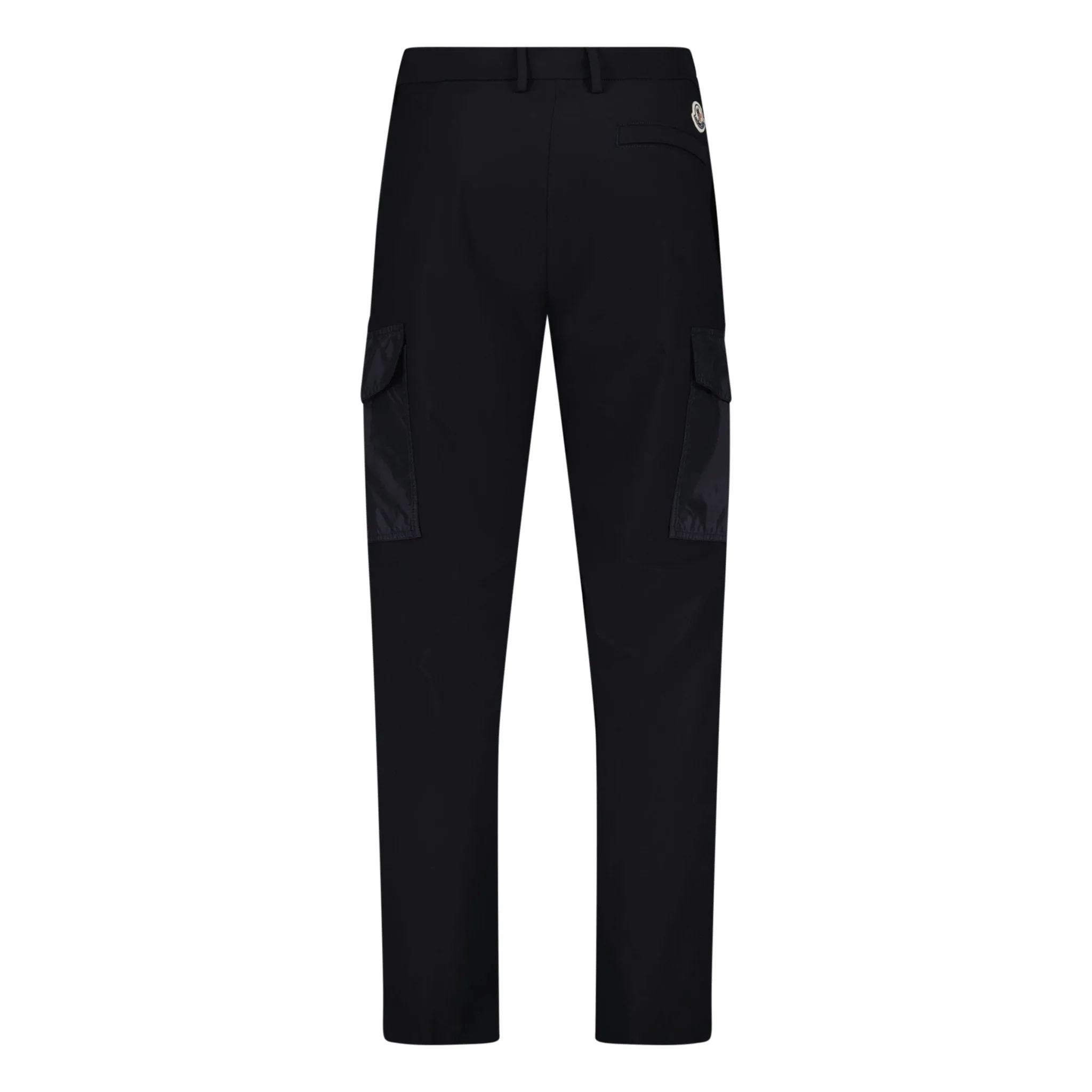 Belt Buckled Track Pants Black