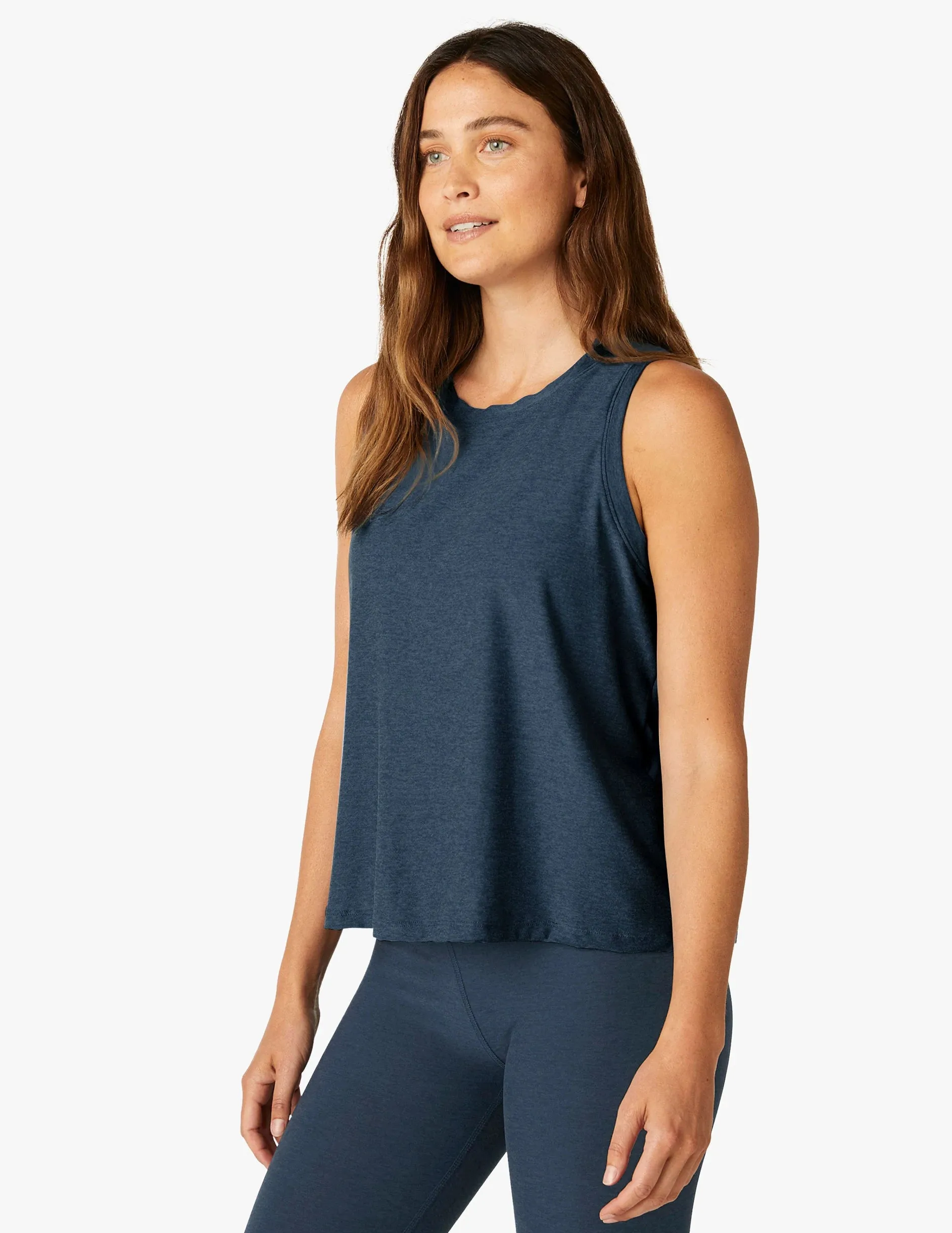 Beyond Yoga- Featherweight Balanced Muscle Tank