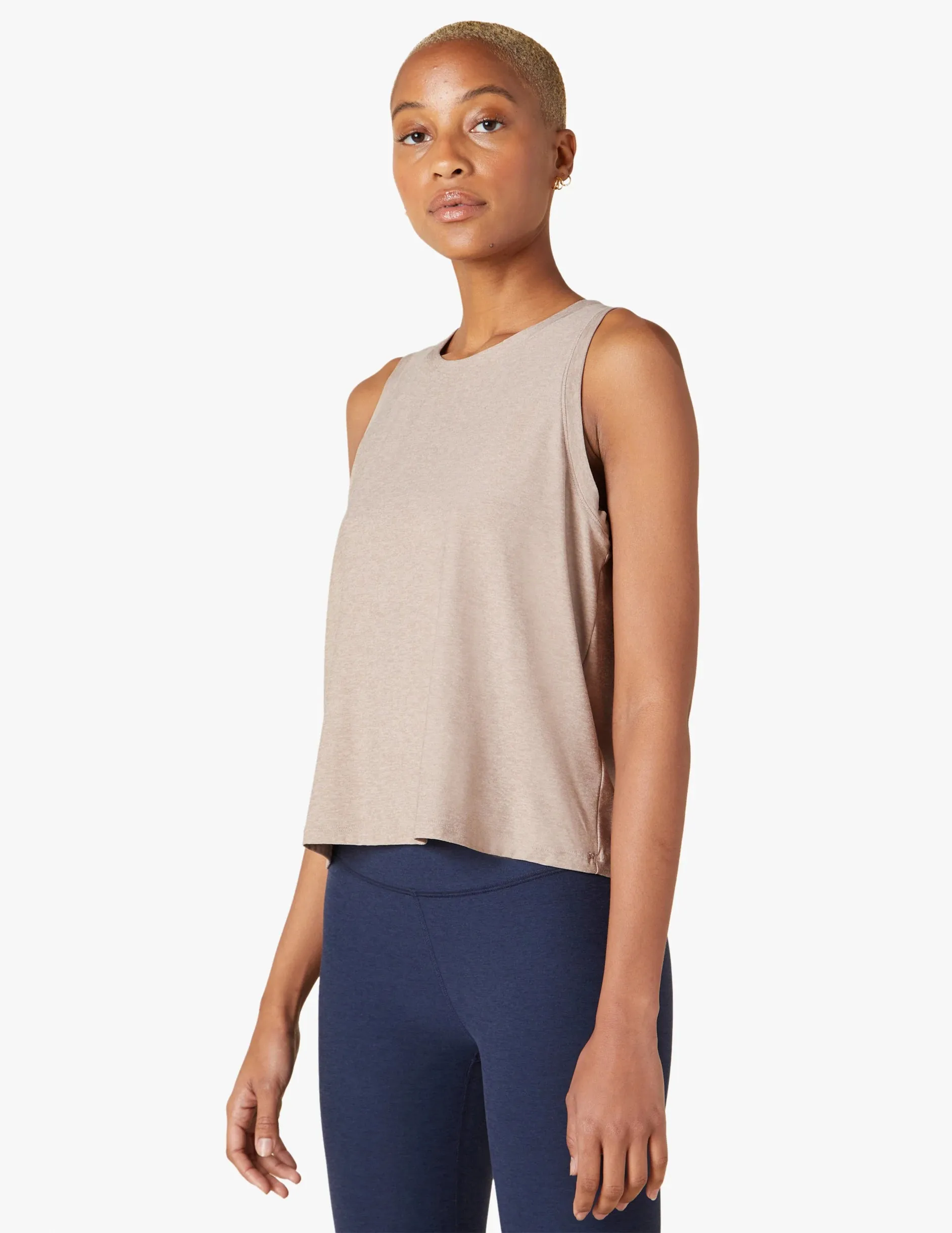 Beyond Yoga- Featherweight Balanced Muscle Tank