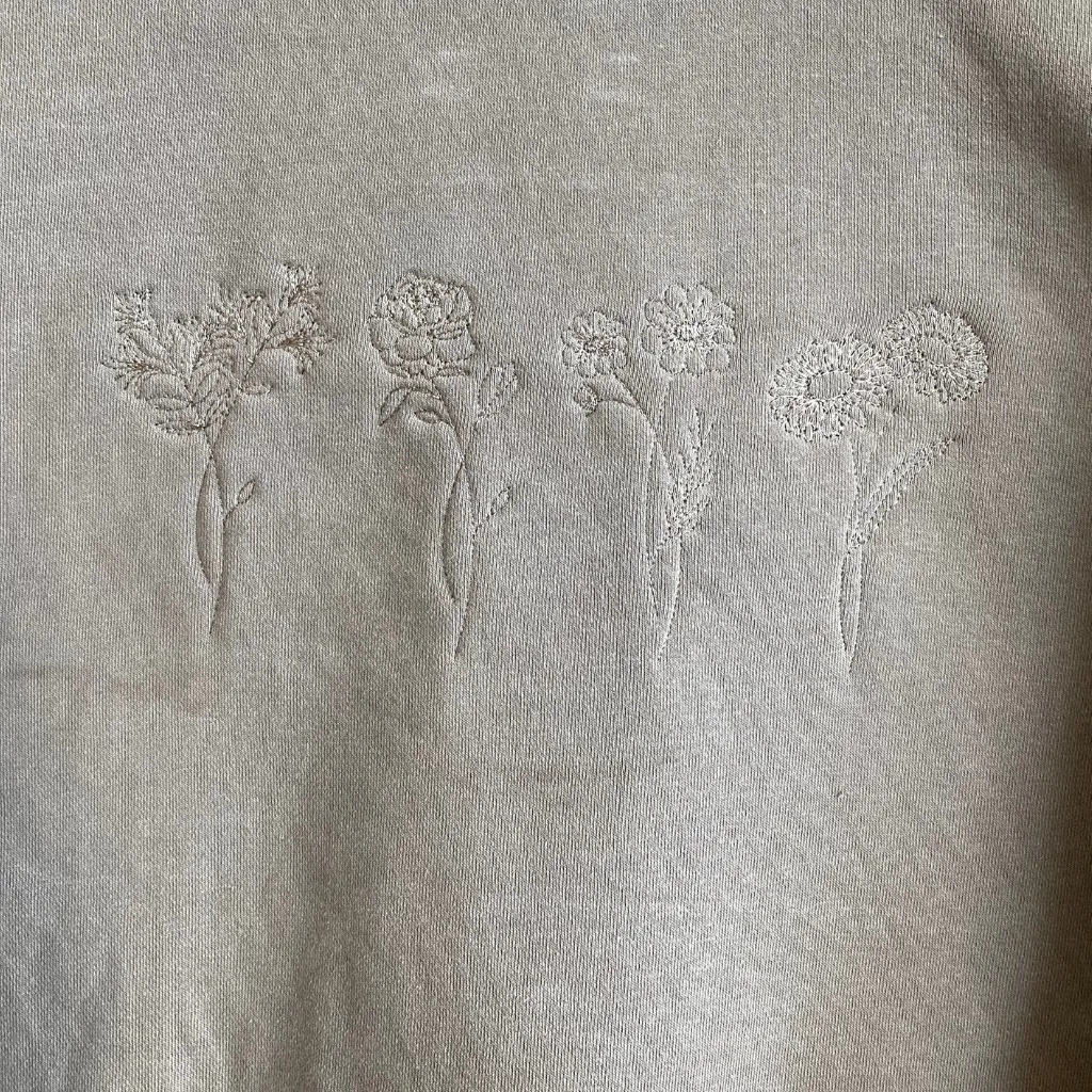 Birth Flower Crewneck Sweatshirt