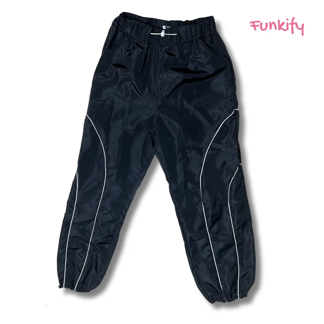 Black Parachute Pants
