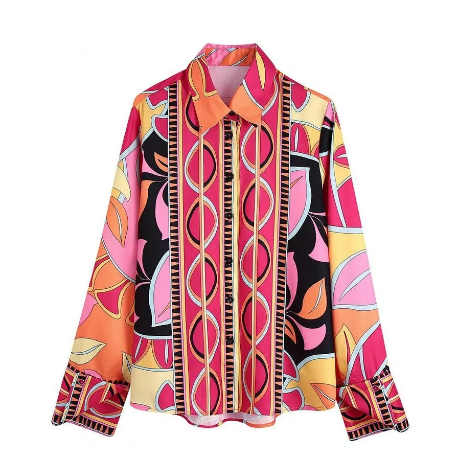 Boho Bermuda Casual Tops
