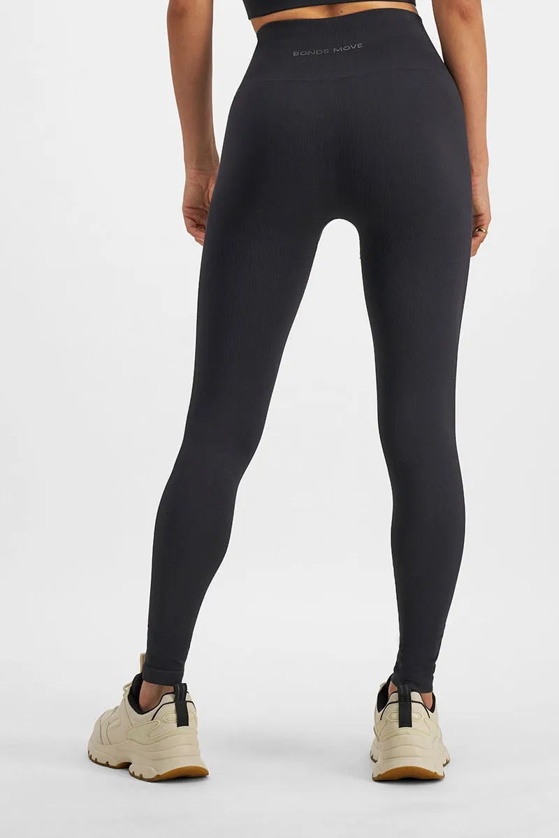 Bonds Move Seamless Legging | Black