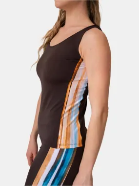 Brown Tank Top Leo