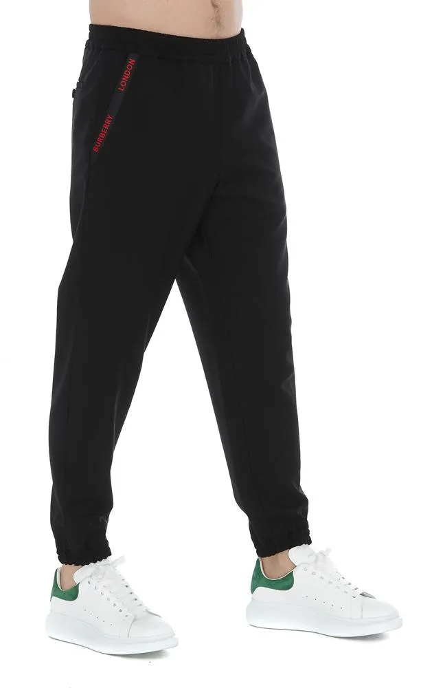 Burberry Logo Pocket Trimmed Track pants