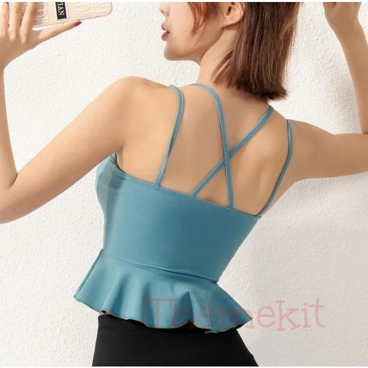 Casual Shockproof Yoga Bra