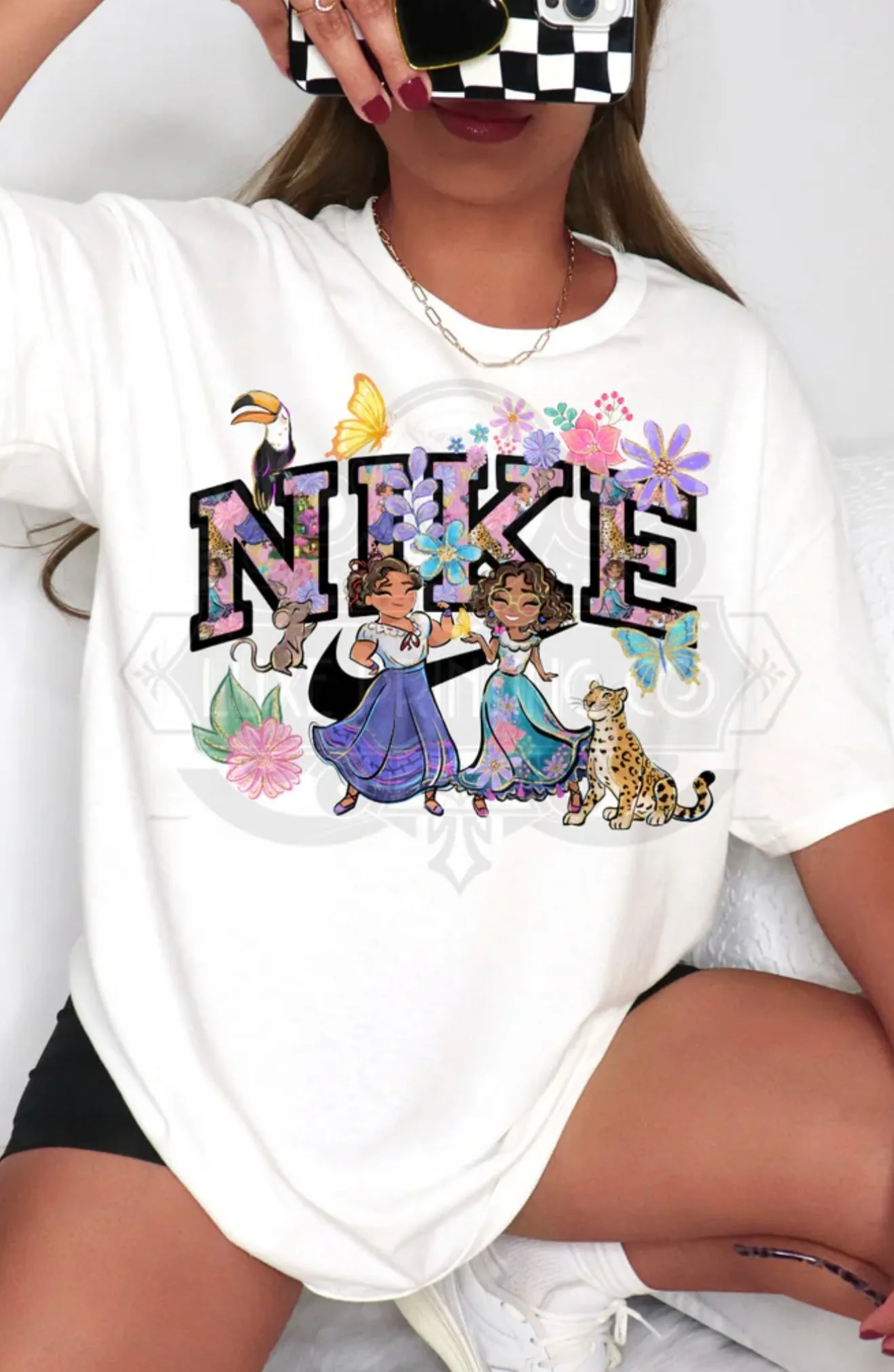 Character N!KE Direct To Film (DTF) Transfers for T-Shirts or Sweatshirts