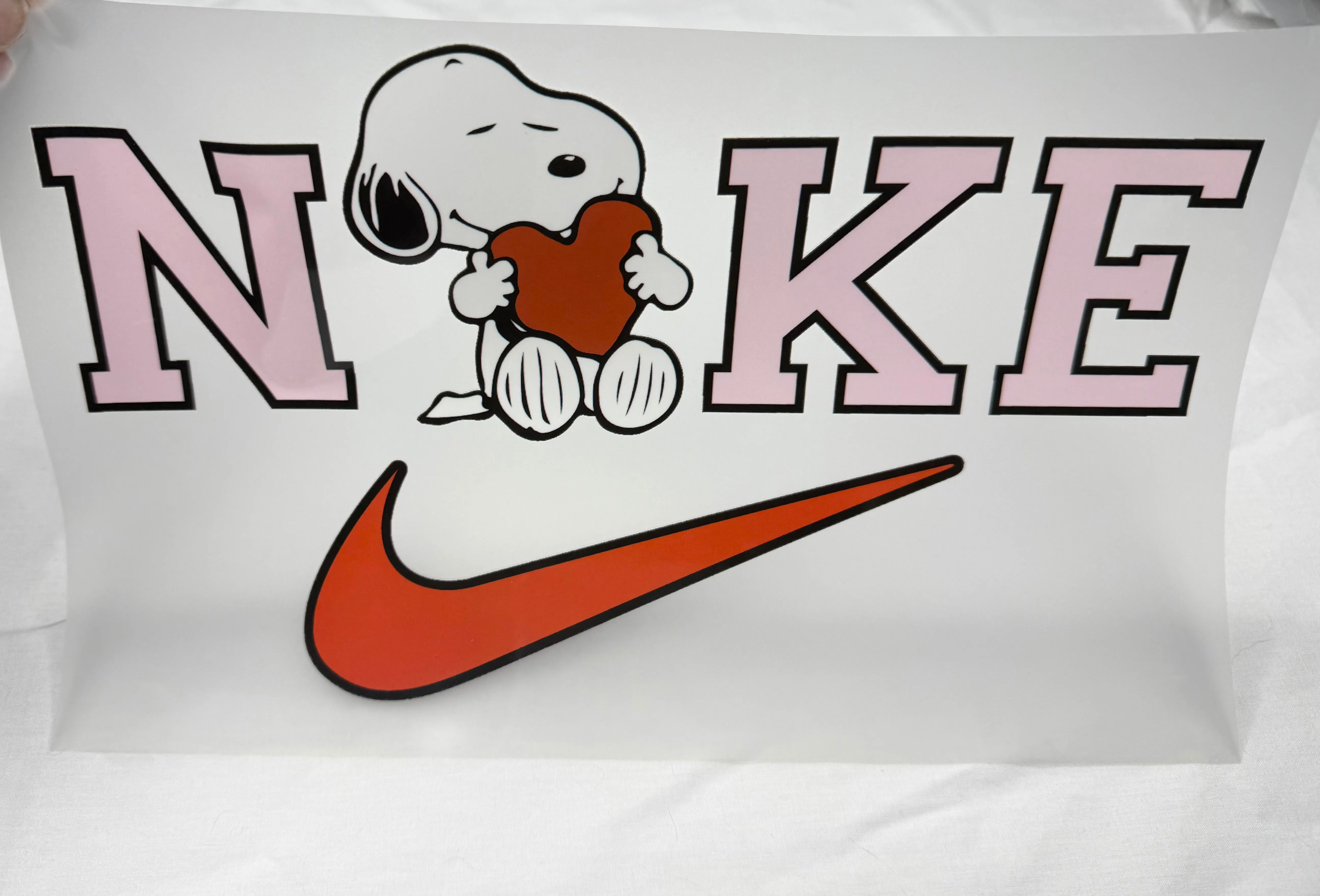 Character N!KE Direct To Film (DTF) Transfers for T-Shirts or Sweatshirts