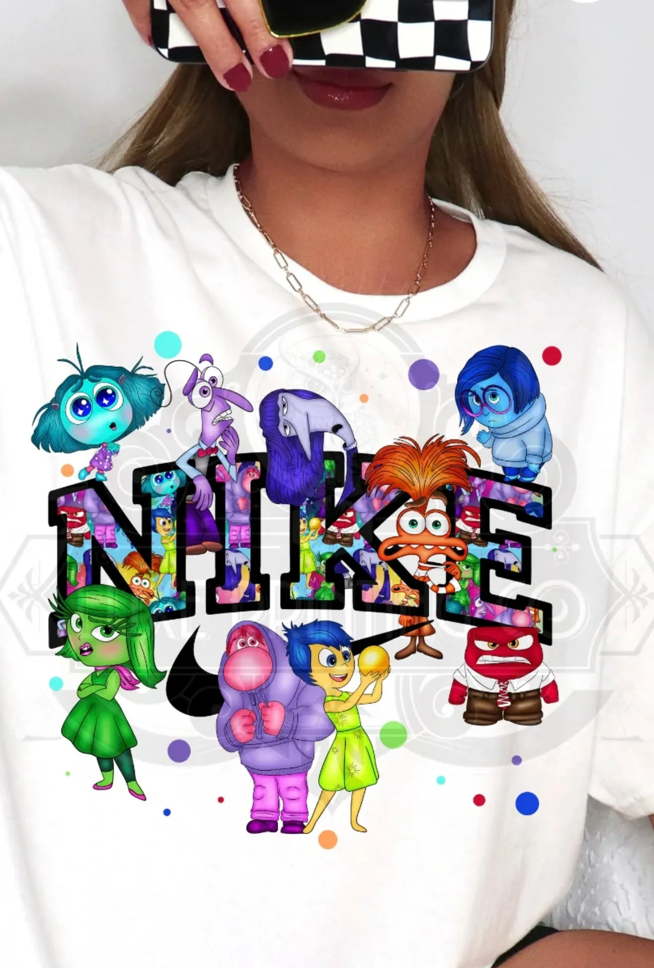 Character N!KE Direct To Film (DTF) Transfers for T-Shirts or Sweatshirts