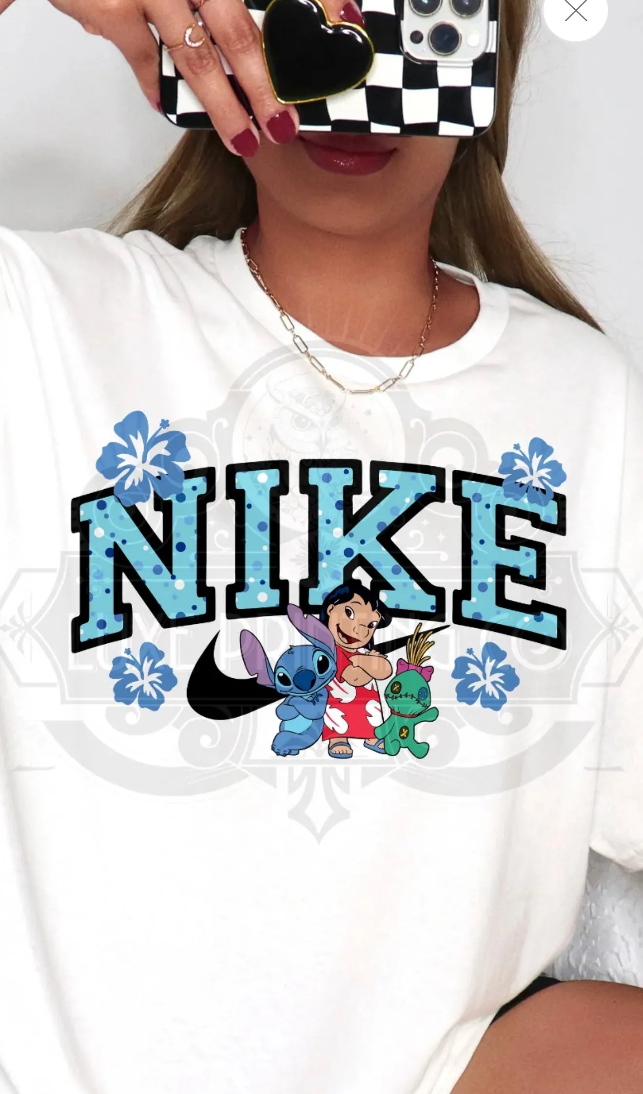 Character N!KE Direct To Film (DTF) Transfers for T-Shirts or Sweatshirts