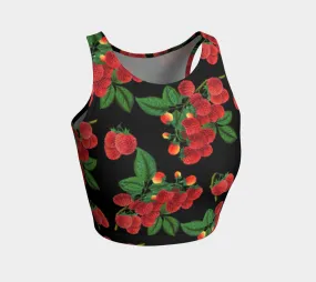 Colossal Raspberry Athletic Crop Top