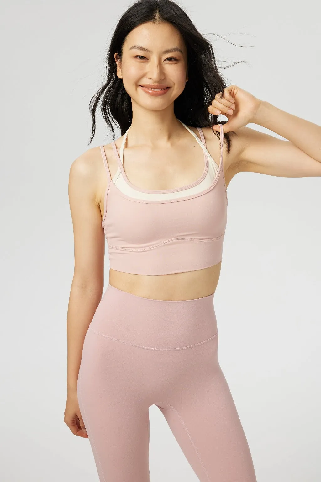 Contrast Color One-Piece Bra