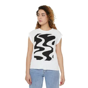 Copy of Women’s Flowy Rolled Cuffs Muscle Tee