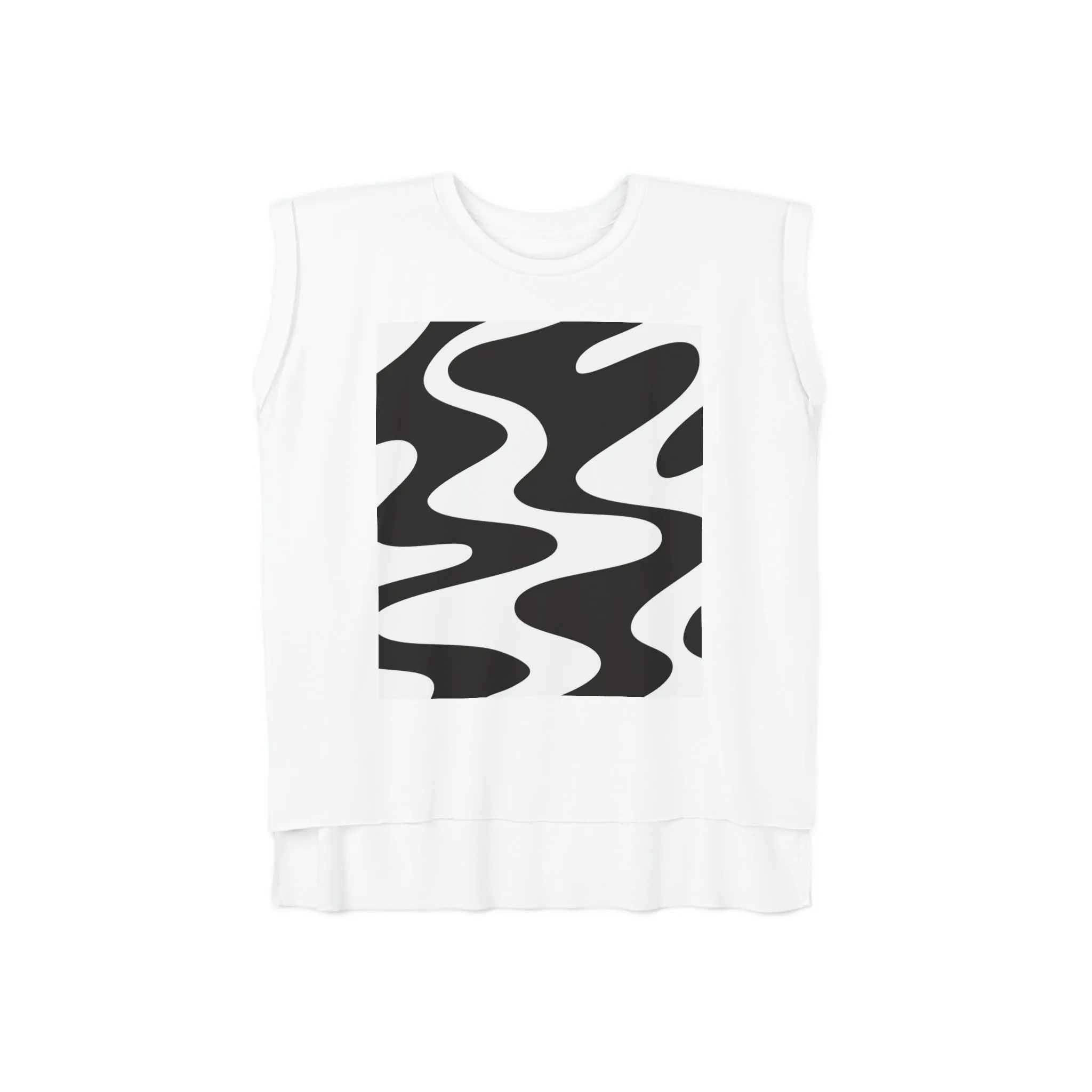 Copy of Women’s Flowy Rolled Cuffs Muscle Tee