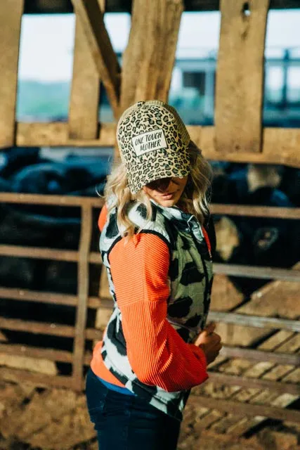 Coral Wavy Pullover