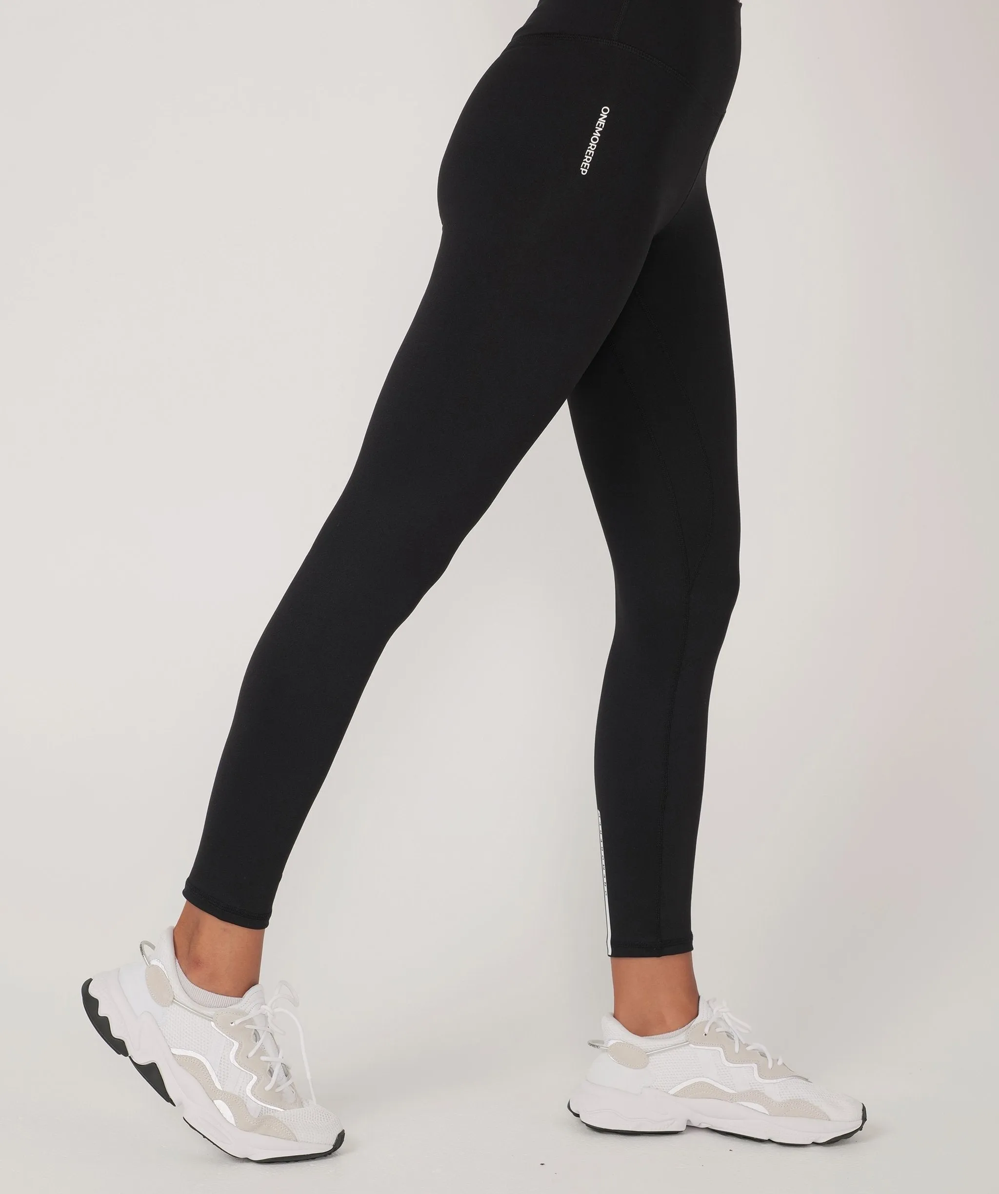 Core Leggings - Full Length (Black) by OneMoreRep