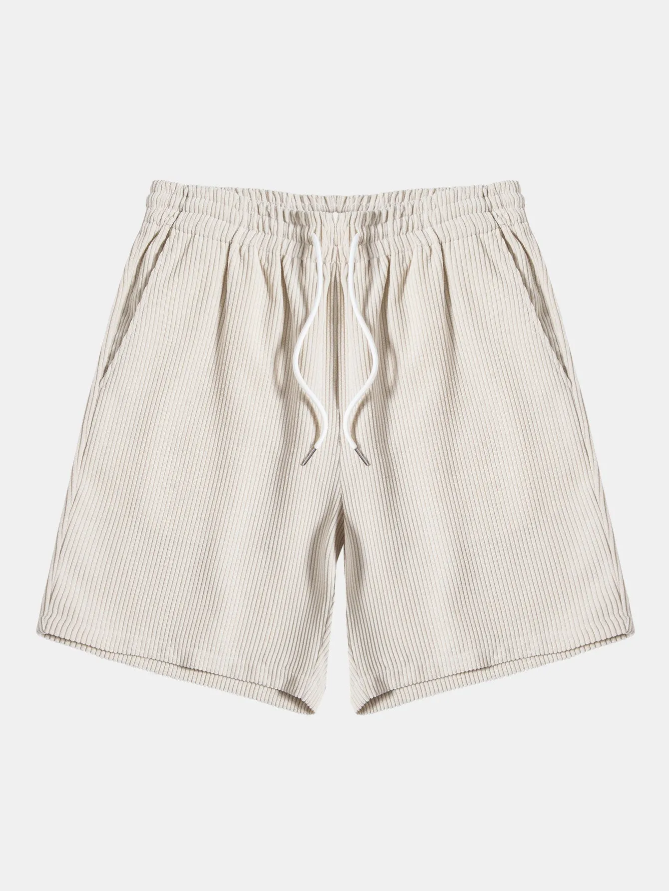 Create Adam Print Heavy Weight Oversize T-Shirt & Corduroy Shorts