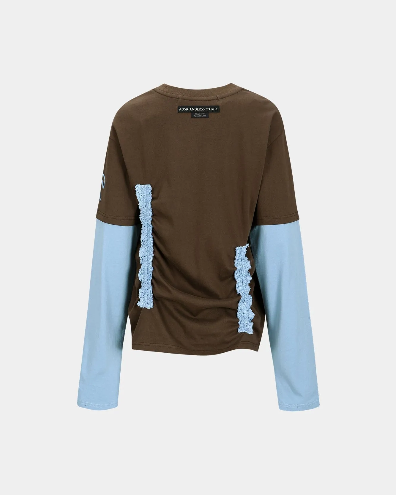 (ESSENTIAL) FRILL T-SHIRTS atb1209w(BROWN)