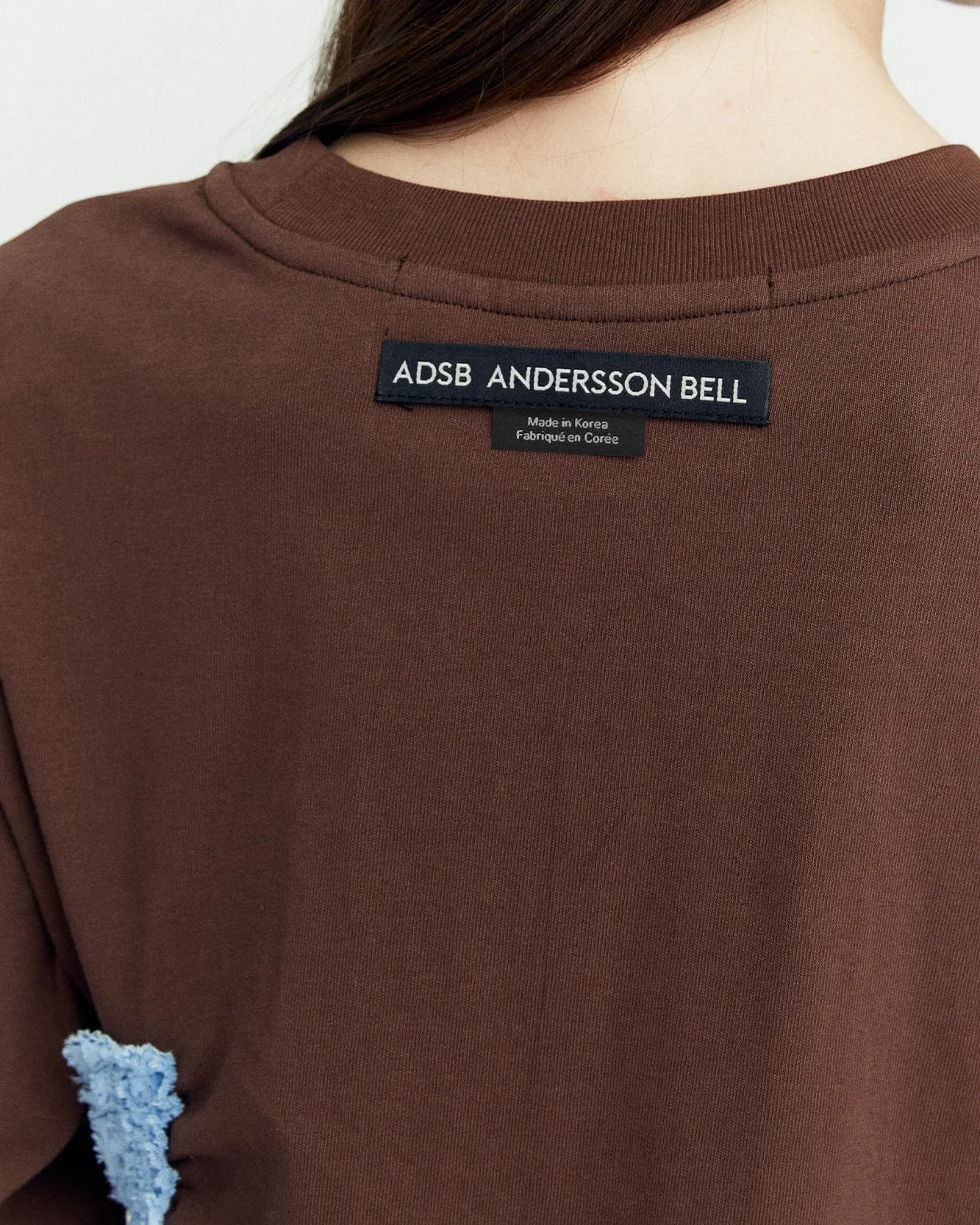 (ESSENTIAL) FRILL T-SHIRTS atb1209w(BROWN)