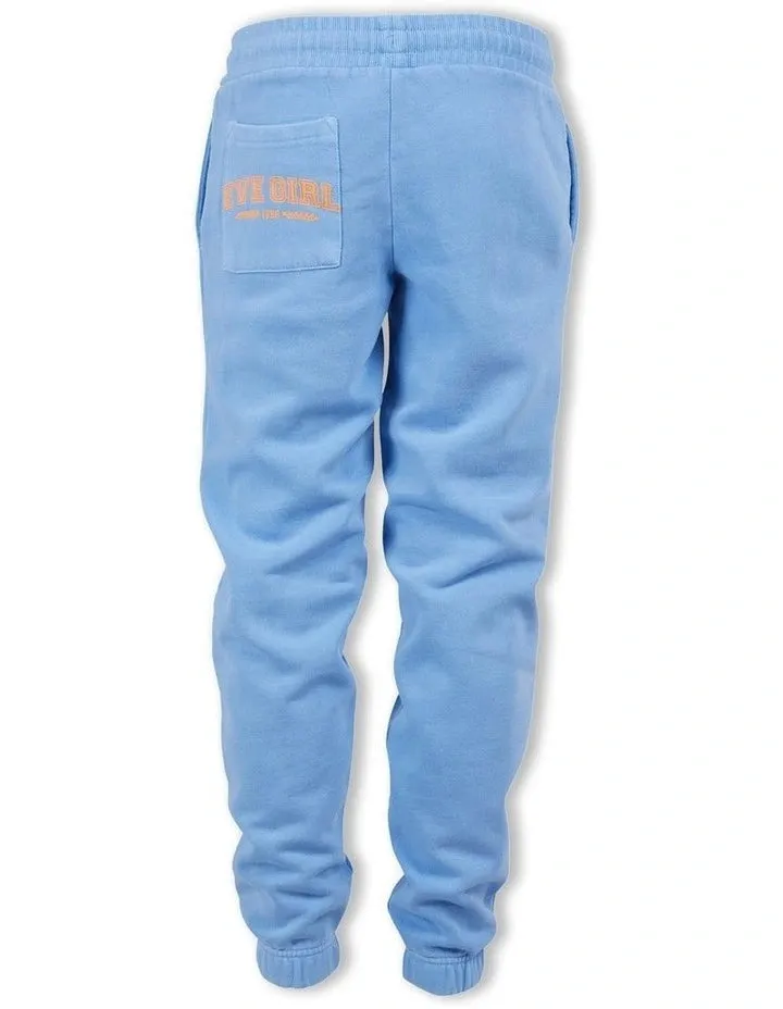 EVE GIRL - ACADEMY CREW TRACKPANT BLUE