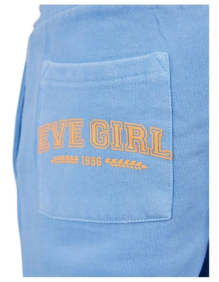 EVE GIRL - ACADEMY CREW TRACKPANT BLUE