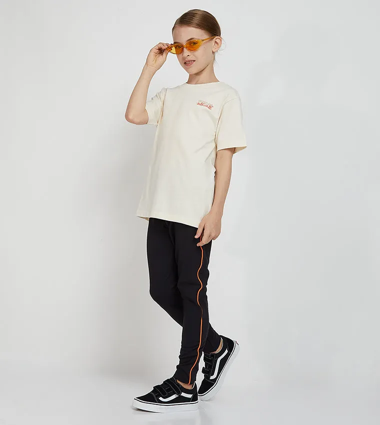 F5 CONTRAST LEGGINGS - GIRLS