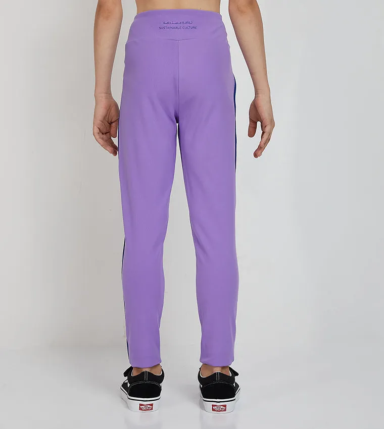 F5 CONTRAST LEGGINGS - GIRLS