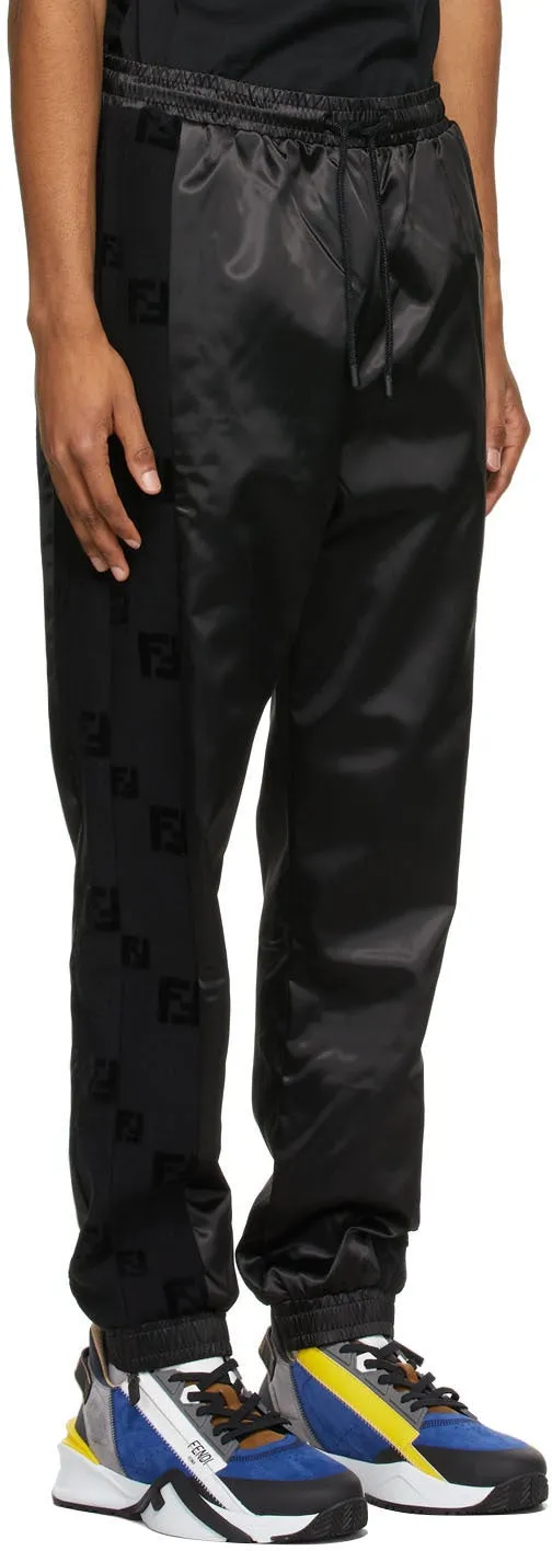 Fendi Black 'Forever Fendi' Track Pants