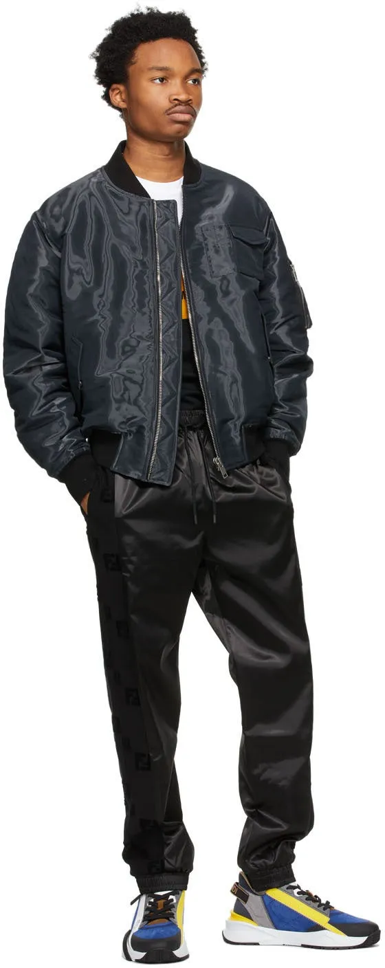 Fendi Black 'Forever Fendi' Track Pants